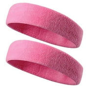 Women Absorption And Sweat Wicking Sports Cotton Thick Pile Cloth Wweat Proof Belt Headband Set Forehead Band Headbands for Women Knotted Headbands with Sayings Womens Headbands Non Slip Headband